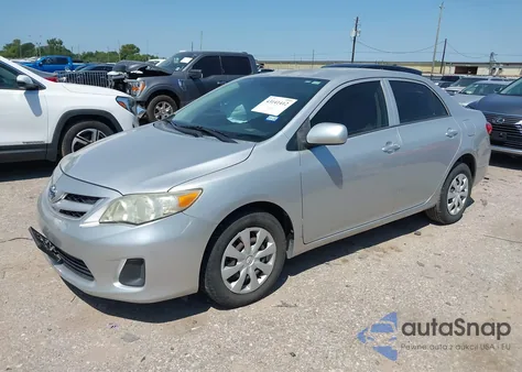 2013 Toyota Corolla L из США, поврежденный, VIN 5YFBU4EE3DP129824